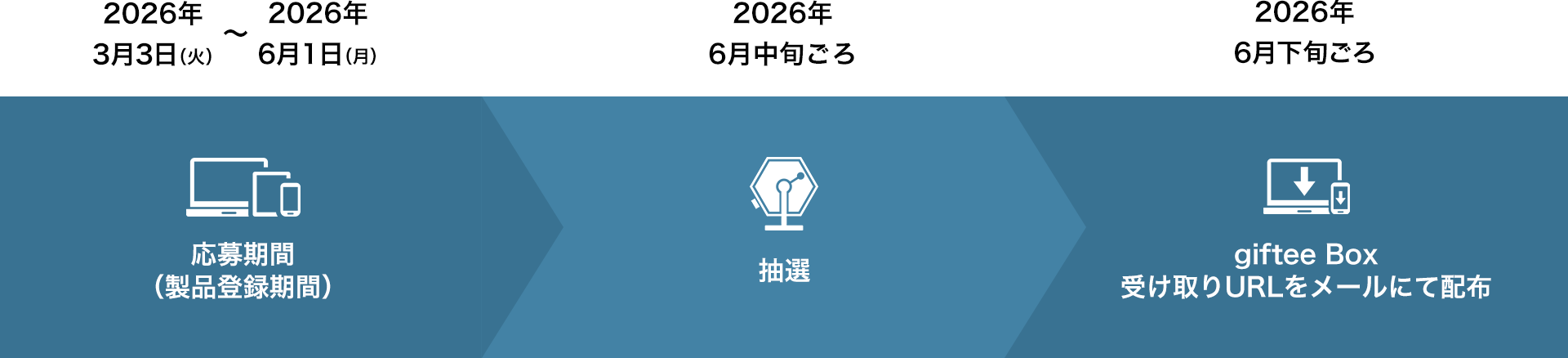 キャンペーンスケジュール